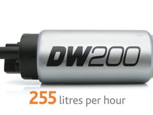 Pompa paliwa DW200 DeatschWerks (255lph), Subaru Forester 1997-2007, Subaru Impreza WRX/STI 1993-2007, Subaru Legacy 1990-2007 zestaw monta¿owy 9-0791