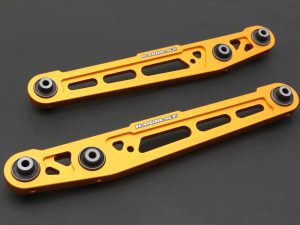 CIVIC EK REAR LOWER CONTROL ARM (HARDEN RUBBER-ALUMINUM-GOLD COLOR) 2PCS/SET